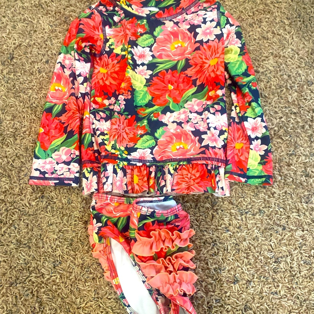 Ruffle butts swim 3t